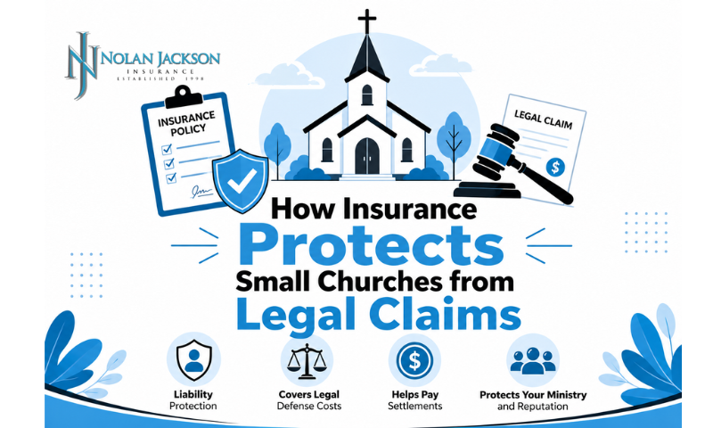 How Insurance Protects Small Churches from Legal Claims